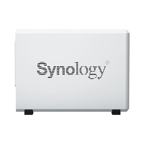 Synology | Tower NAS | DS223j | up to 2 HDD/SSD | Realtek | RTD1619B | Processor frequency 1.7 GHz | 1 GB | DDR4 - 3